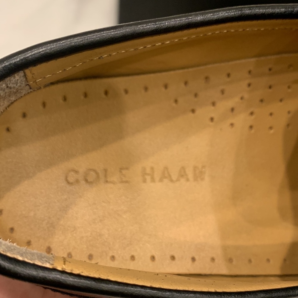 Cole Haan Black Leather Loafer - Picture 3 of 7